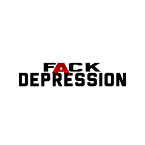 Logo: "F*CK Depression"